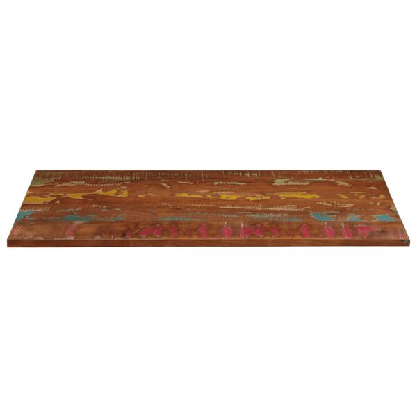 vidaXL Dessus de table 140x50x3,8cm rectangulaire bois massif r&eacute;cup&eacute;r&eacute;