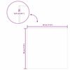 vidaXL Panneaux d&eacute;coratifs 12 pcs Ch&ecirc;ne artisanal 30 x 30 x 0,27 cm