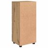 vidaXL Ensemble d'armoire de salle de bain TULUM Ch&ecirc;ne artisanal