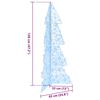 vidaXL Sapin de No&euml;l avec 100 LED Blanc Froid 120 cm Acrylique
