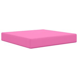 vidaXL Coussin de canap&eacute; d'ext&eacute;rieur Polyester Rose 60 x 60 cm