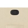 vidaXL Fauteuil inclinable Cr&egrave;me Tissu