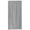 vidaXL Buffet sonoma gris 79x38x80 cm bois d'ing&eacute;nierie