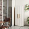 Keter Armoire de rangement avec &eacute;tag&egrave;res Groove beige et sable