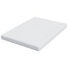 vidaXL Matelas Blanc 140 x 200 cm Tissu jacquard
