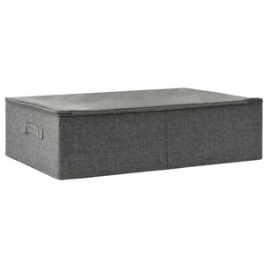 vidaXL Bo&icirc;te de rangement Tissu 70x40x18 cm Anthracite