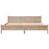 vidaXL Cadre de lit sans matelas 180x200 cm bois massif de pin
