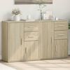 vidaXL Buffets 2 pcs ch&ecirc;ne sonoma 60x31x70 cm bois d'ing&eacute;nierie