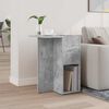vidaXL Table d'appoint Gris b&eacute;ton 35 x 40 x 55 cm Bois d'ing&eacute;nierie