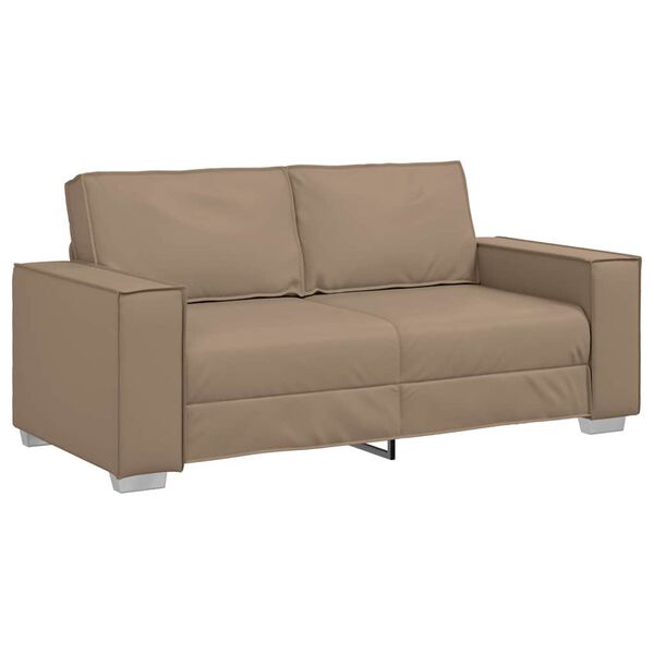 vidaXL Canap&eacute; Cappuccino 180 x 80 x 84 cm tissu