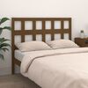 vidaXL T&ecirc;te de lit Marron miel 205,5x4x100 cm Bois massif de pin