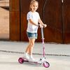 XQ Max Trottinette pliable avec frein &agrave; pied Rose et blanc