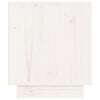 vidaXL Tables de chevet 2 pcs Blanc 40x34x40 cm Bois de pin solide