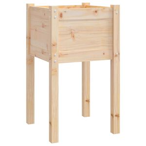 vidaXL Jardini&egrave;re d'ext&eacute;rieur 50x50x70 cm bois de pin massif