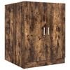 vidaXL Meuble pour machine &agrave; laver Ch&ecirc;ne fum&eacute; 71x71,5x91,5 cm