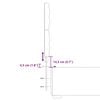 vidaXL Sommier &agrave; lattes de lit avec matelas Rose 90x190 cm Velours