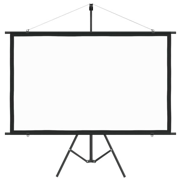 vidaXL Écran de projection avec trépied 72" 16:9