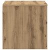 vidaXL Tables d'appoint 3 pcs ch&ecirc;ne artisanal bois d'ing&eacute;nierie