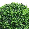 vidaXL Plantes de buis artificiel 2 pcs avec pots Boule Vert 32 cm