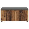 vidaXL Banc d'entr&eacute;e avec coussin Bois ancien 100 x 38 x 46 cm