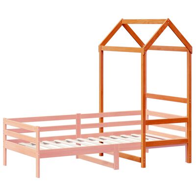 vidaXL Toit de lit pour enfants 98x70x176,5 cm bois de pin massif