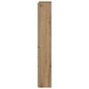 vidaXL T&ecirc;te de lit avec &eacute;tag&egrave;re Ch&ecirc;ne artisanal 160 x 17 x 104,5 cm