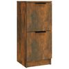 vidaXL Buffets 3 pcs Ch&ecirc;ne fum&eacute; Bois d'ing&eacute;nierie