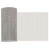 vidaXL &Eacute;cran en maille 20 x 500 cm 8 Mesh Acier Inoxydable 201 Argent&eacute;