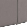 vidaXL T&ecirc;te de lit suspendue Montage mural Taupe 90 x 55 x 5 cm tissu