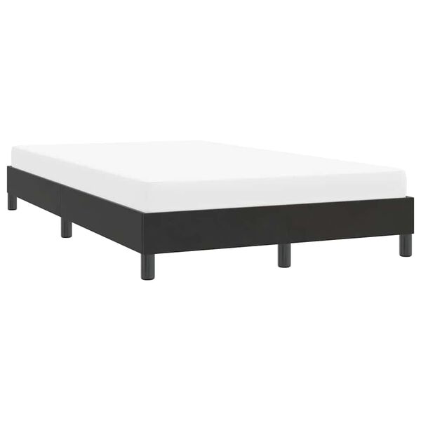 vidaXL Cadre de lit sans matelas noir 120x210 cm velours
