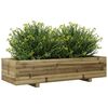 vidaXL Jardini&egrave;re 110x40x26,5 cm bois de pin impr&eacute;gn&eacute;