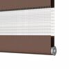 vidaXL Store z&egrave;bre marron 100x150 cm largeur du tissu 95,9cm polyester