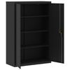 vidaXL Classeur noir 90x40x180 cm acier