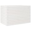 vidaXL Jardini&egrave;re blanc 70x40x45,5 cm bois de pin massif