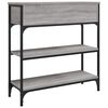 vidaXL Table console sonoma gris 72,5x25x75 cm bois d'ing&eacute;nierie