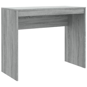 vidaXL Bureau Sonoma gris 90x40x72 cm Bois d'ing&eacute;nierie