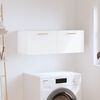 vidaXL Armoire murale blanc 100x36,5x35 cm bois d'ing&eacute;nierie