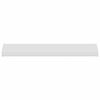 vidaXL Appui de fen&ecirc;tre Blanc 60 x 20 x 4,5 cm PVC