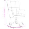 vidaXL Chaise de relaxation Rose Velours