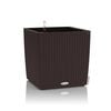 LECHUZA Jardini&egrave;re CUBE Cottage 50 ALL-IN-ONE Moka