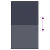 vidaXL Store enrouleur occultant 104,4 x 175 cm, largeur du tissu 100 cm, coloris marine