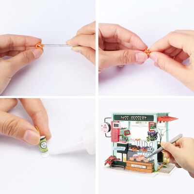 Robotime Kit miniature de bricolage Dessert Shop