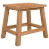 vidaXL Tabouret 29x22,5x25,5 cm Bois massif de noyer