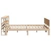 vidaXL Cadre de lit avec t&ecirc;te de lit sans matelas 140x190 cm