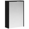 vidaXL Armoire Miroir de Salle de Bain Ch&ecirc;ne noir 43 x 16 x 62.5 cm