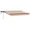 vidaXL Cadre de store manuel avec LEDs 3 x 2,5 m