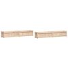 vidaXL Jardini&egrave;res 2 pcs bois de pin massif
