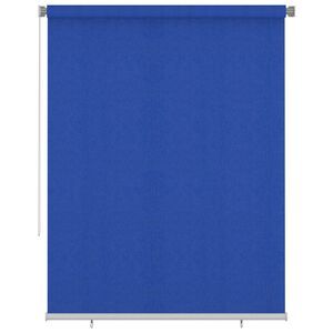 vidaXL Store roulant d'ext&eacute;rieur 185 (l) x 230 (H) cm bleu HDPE