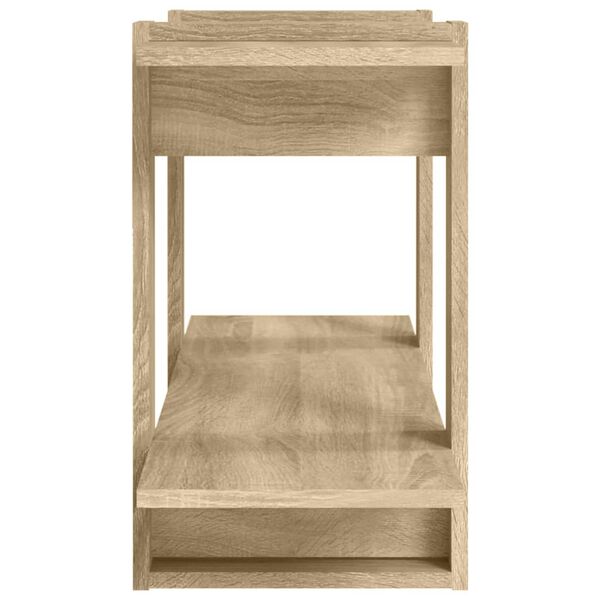 vidaXL Biblioth&egrave;que Ch&ecirc;ne sonoma 100x30x51 cm bois d'ing&eacute;nierie