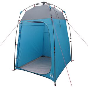vidaXL Tente de Douche avec stockage Bleu 160 x 160 x 227 cm Acier